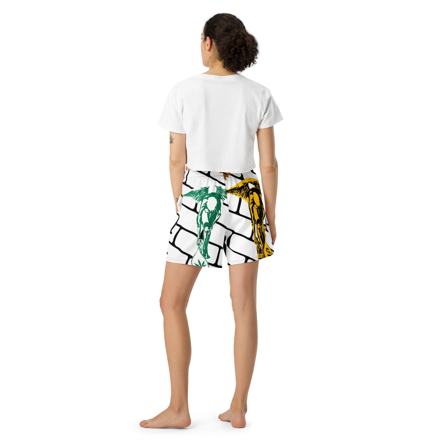 All-Over Print Unisex Athletic Long Shorts