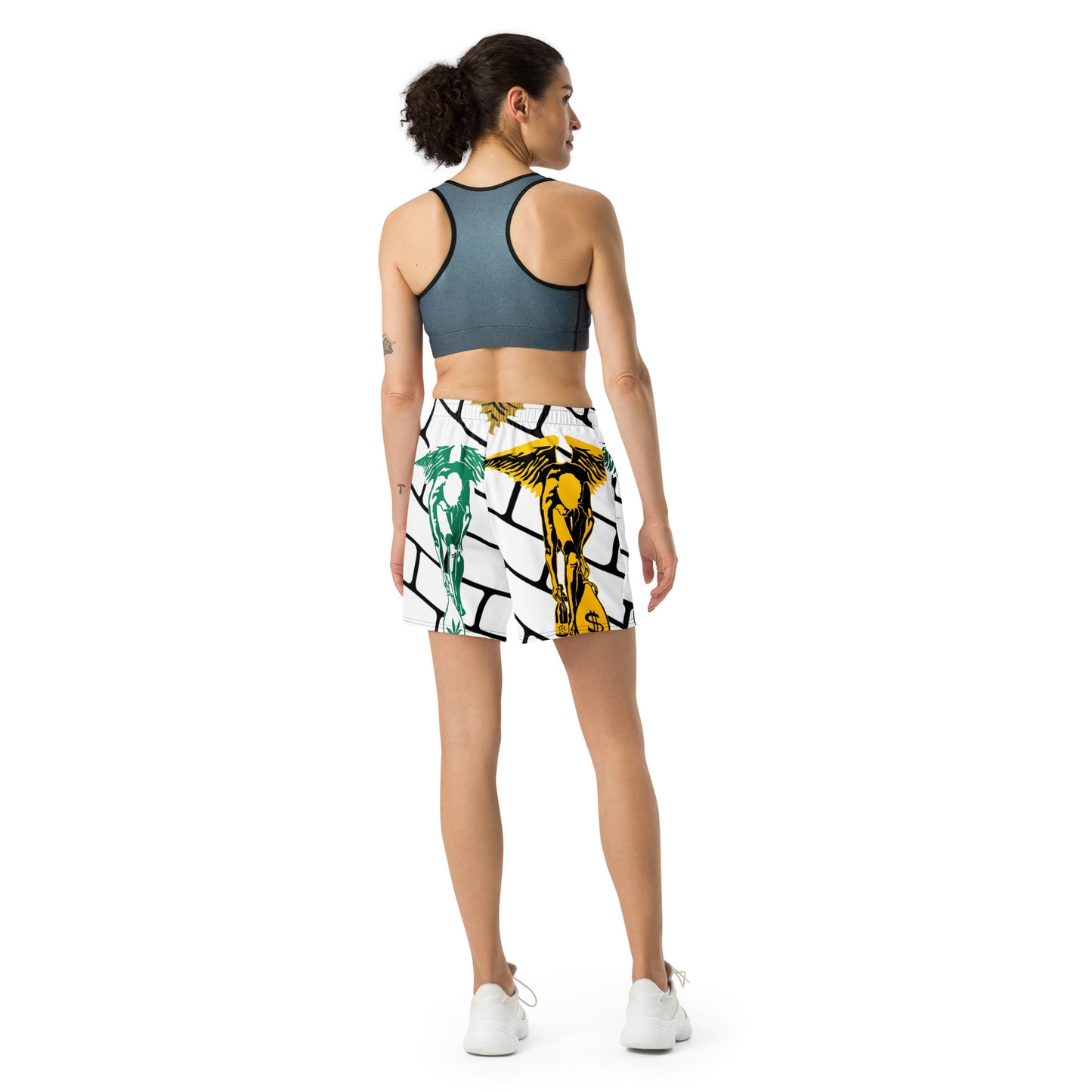 All-Over Print Unisex Athletic Long Shorts