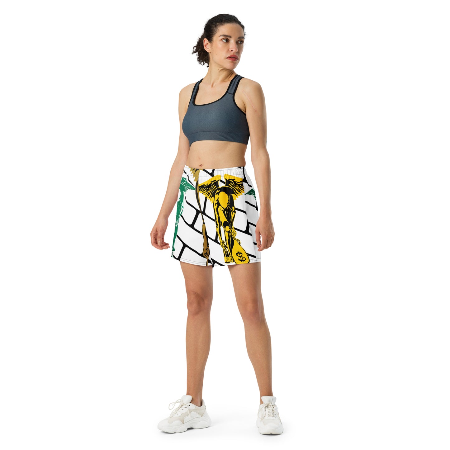 All-Over Print Unisex Athletic Long Shorts