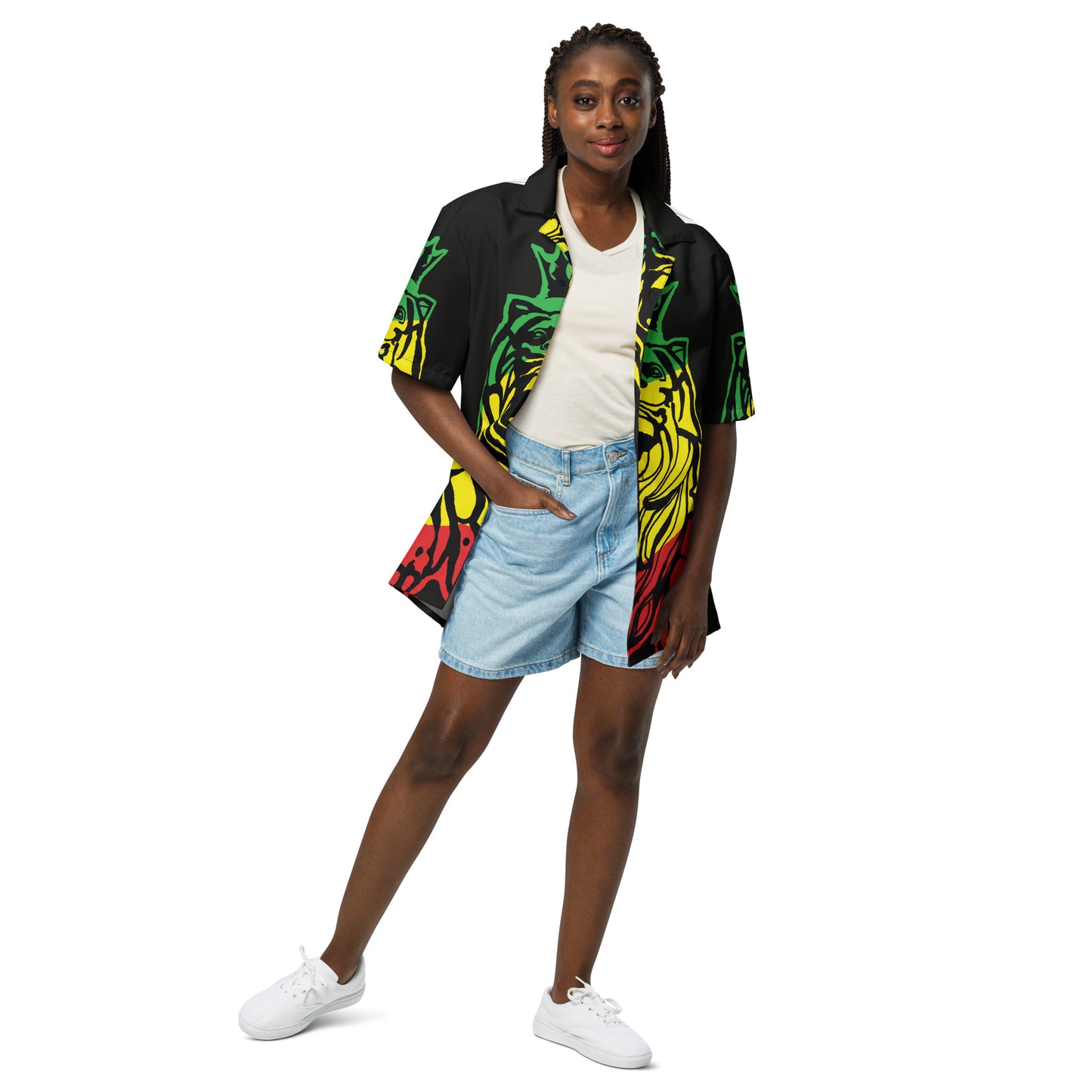 Unisex button shirt