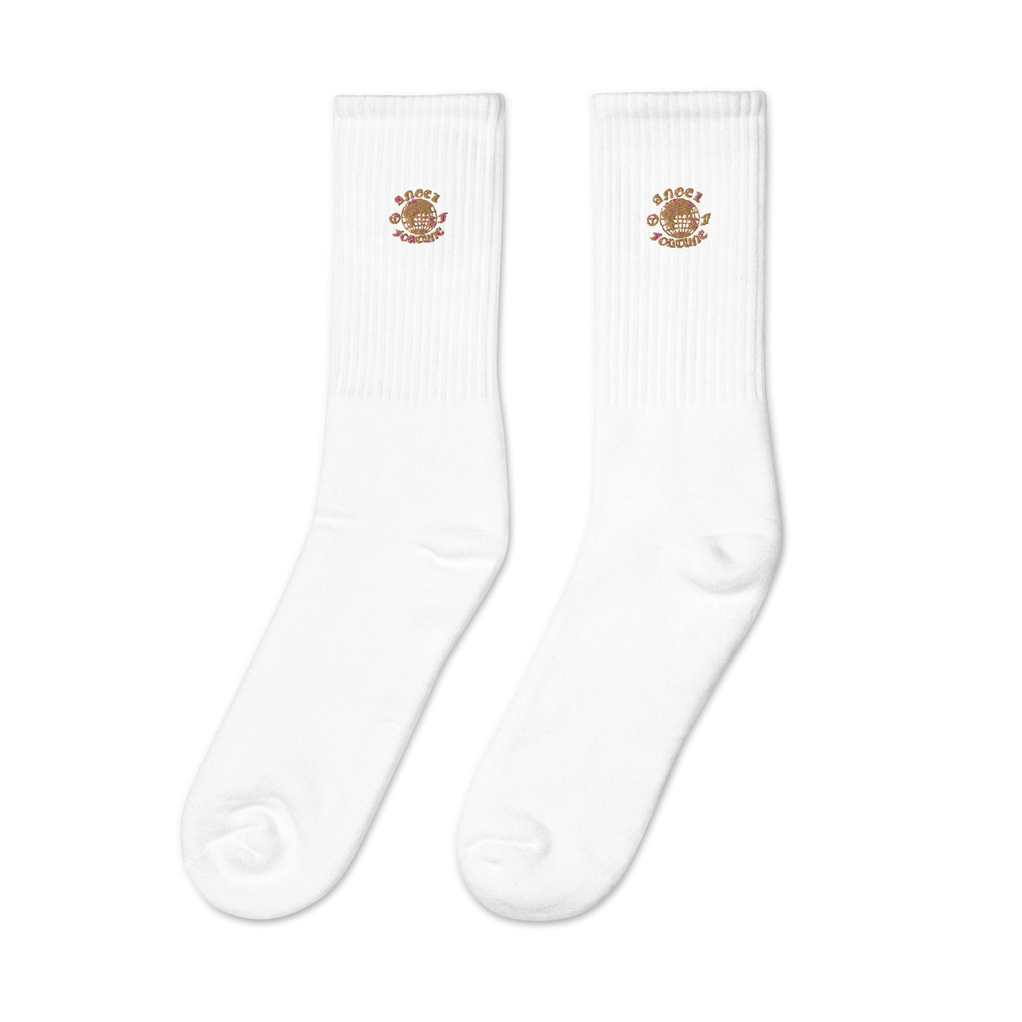 Embroidered socks