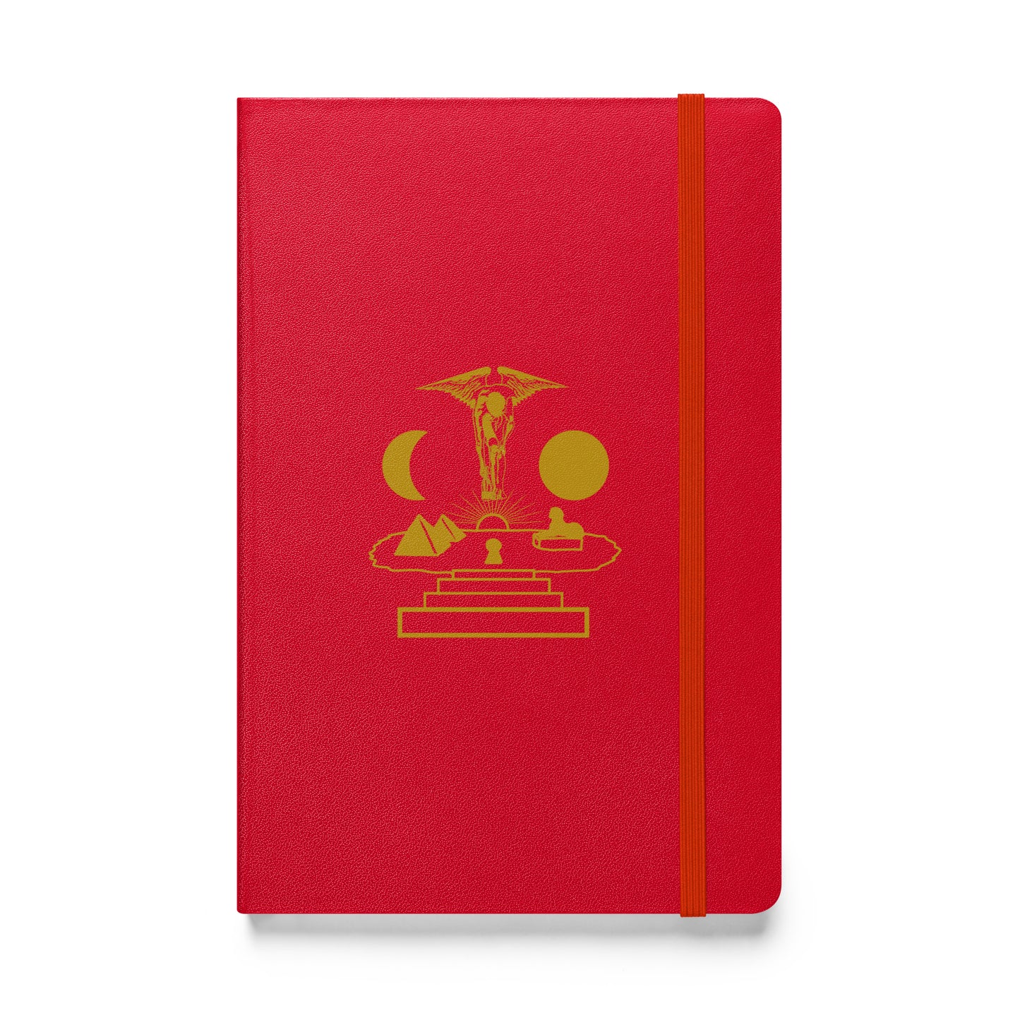 Hardcover bound notebook